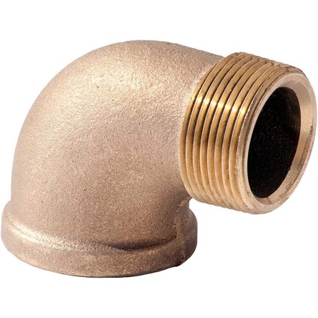 SIAM 3/4 90 Degree Street Elbow, Lead Free Brass, MNPT X FNPT, 125 PSI XNL103-12